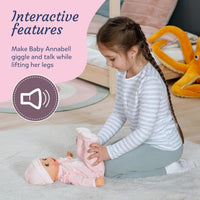 Baby Annnabell Interactive Annabell Doll
