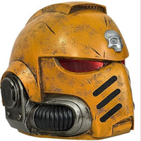 Warhammer Space Marine Imperial Fists MkX LED Resin Helmet