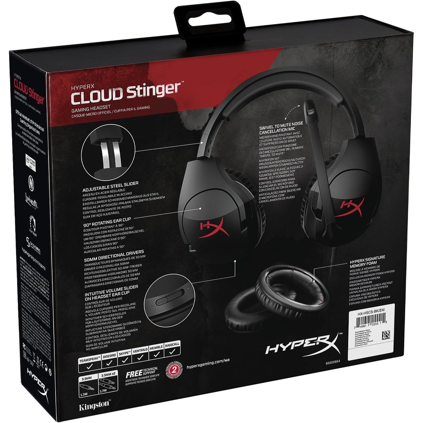 Cloud Stinger Gaming Headset