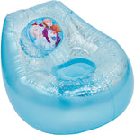 Disney Frozen Inflatable Glitter Chill Chair Blue/White