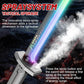 LED Neon Sword with Sparks, Smoke & Sound Effects (Grey)
