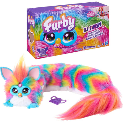 DJ Furby Rainbow Interactive Plush