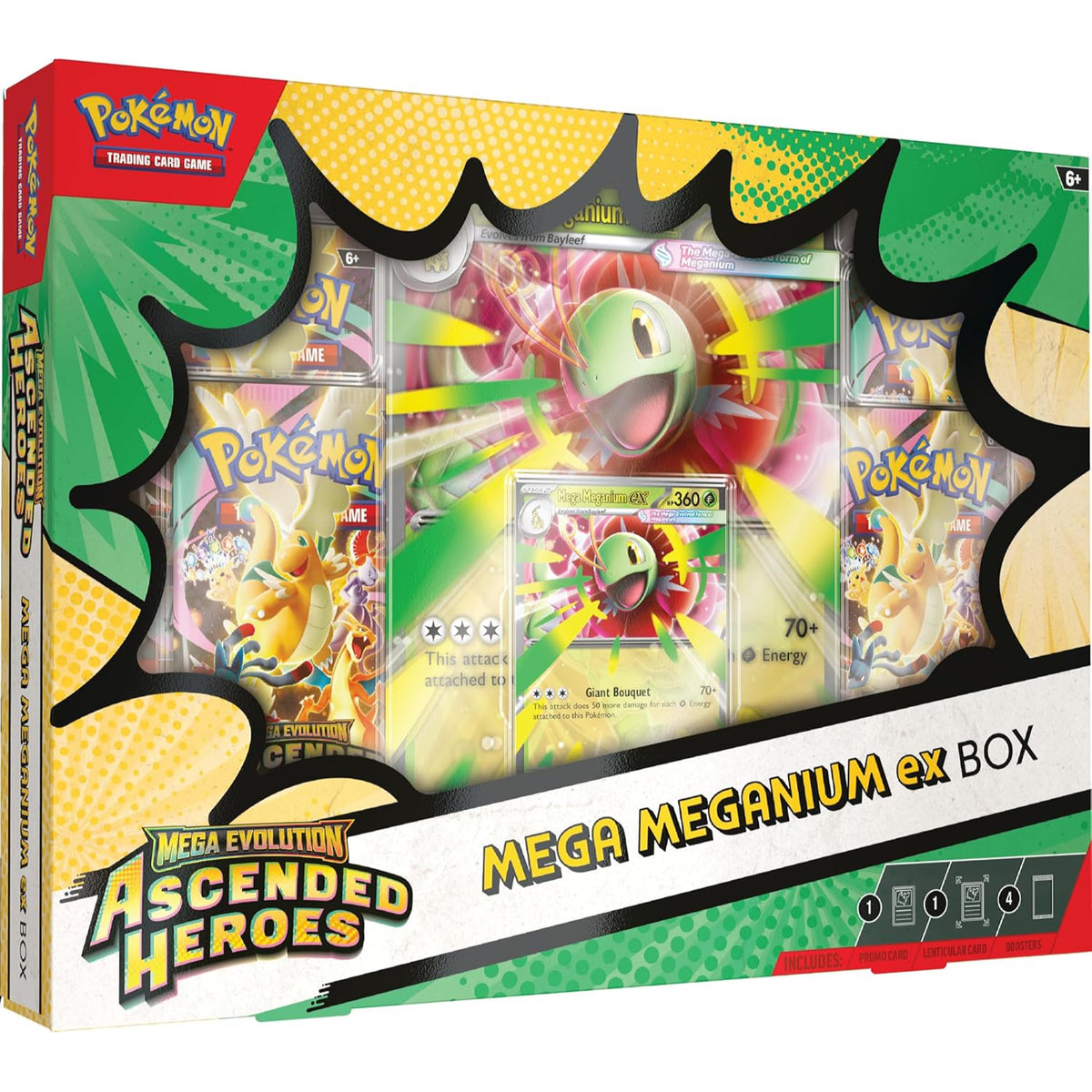Pokemon TCG: Mega Evolution Ascended Heroes - Mega Meganium ex Box