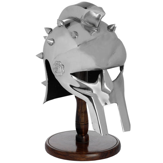 Mini Gladiator Helmet With Stand