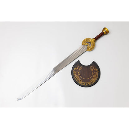 Lord Of The Rings Deluxe King Theoden's Herugrim Metal Sword