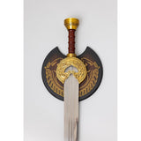 Lord Of The Rings Deluxe King Theoden's Herugrim Metal Sword