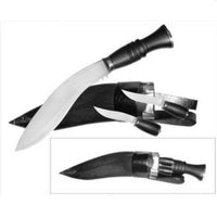 Kukri Large Dagger Metal Machete 3 Piece
