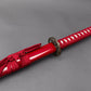Red Blue Purple Dragon Samurai Metal Katana Sword