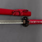 Red Blue Purple Dragon Samurai Metal Katana Sword