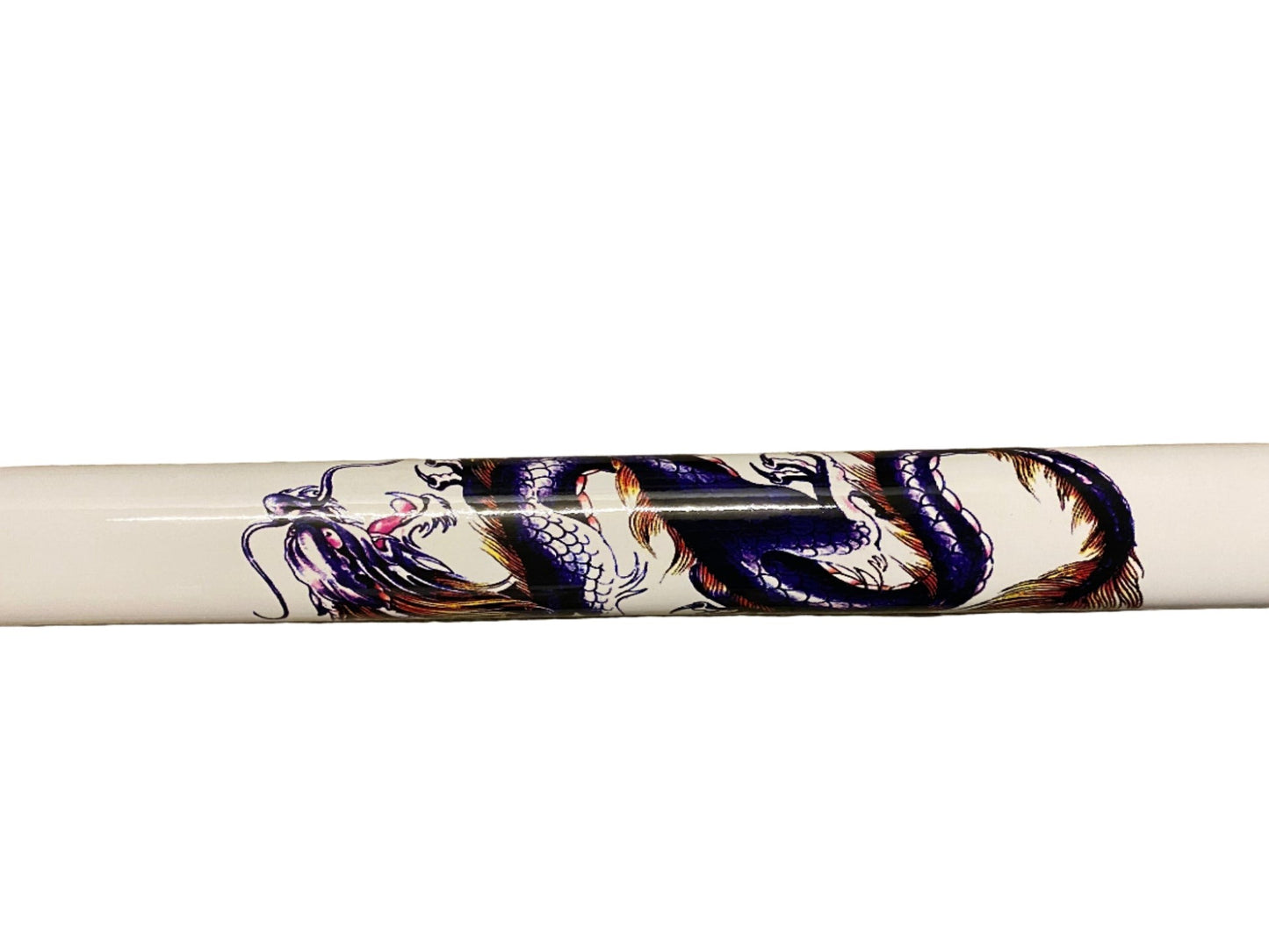 White Black & Purple Dragon Samurai Metal Katana Sword