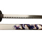 White Black & Purple Dragon Samurai Metal Katana Sword