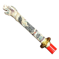 Highlander Connor Macleod Style Straight Blade Metal Katana Sword