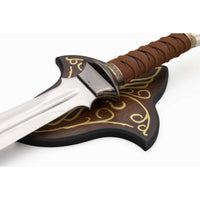Lord of the Rings Samwise Gamgee Metal Sword With Sheath & Plaque