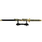 Coiling Snake Samurai Metal Katana Sword
