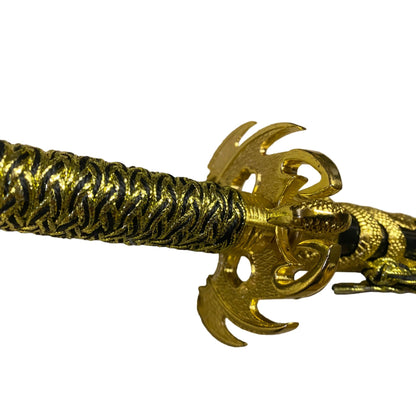 Coiling Snake Samurai Metal Katana Sword