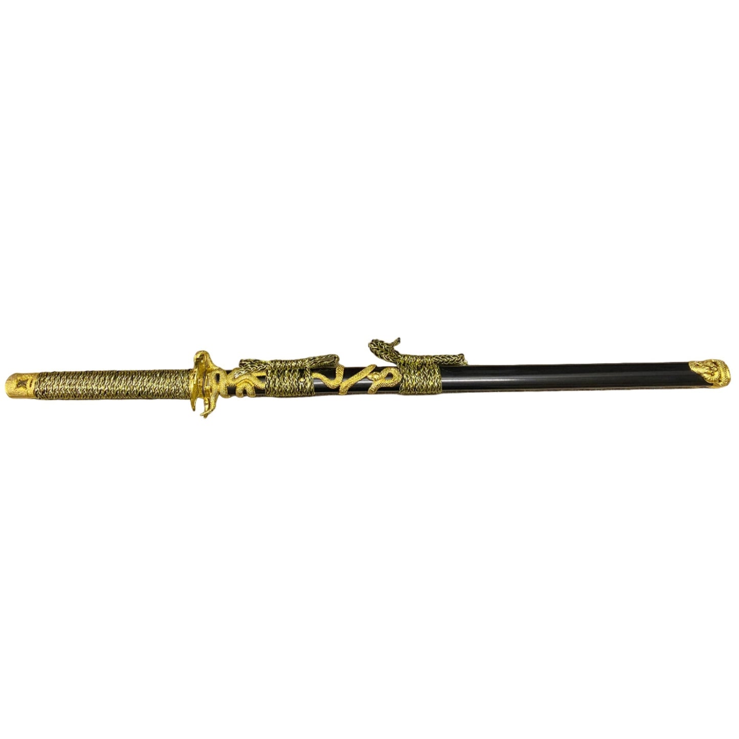 Coiling Snake Samurai Metal Katana Sword