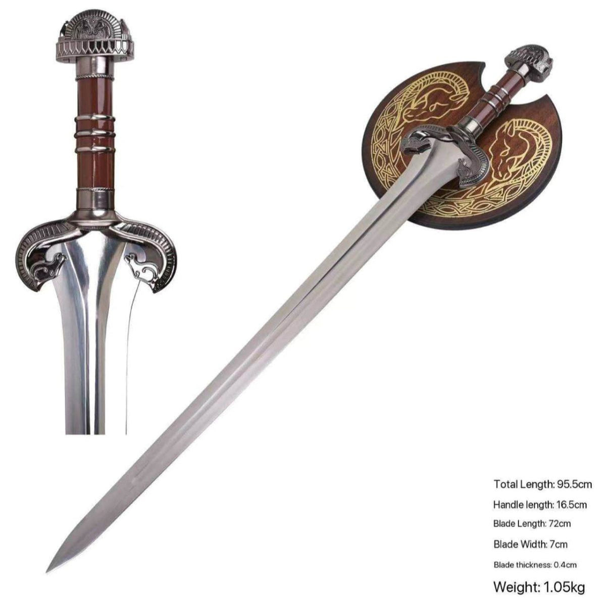 Lord of the Rings Eowyn Shieldmaiden of Rohan Metal Sword
