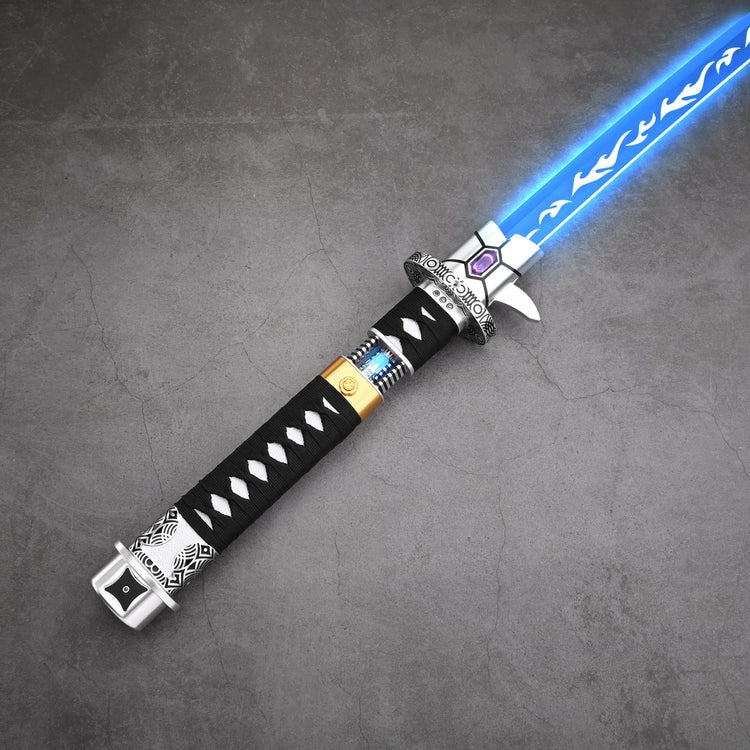 Star Wars Dark Katana Kyber Crystal Shogun Combat Lightsaber