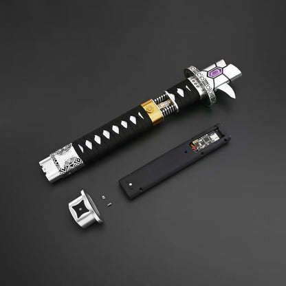 Star Wars Dark Katana Kyber Crystal Shogun Combat Lightsaber