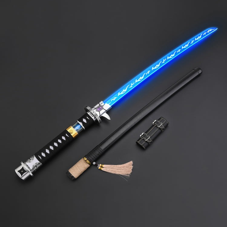 Star Wars Dark Katana Kyber Crystal Shogun Combat Lightsaber