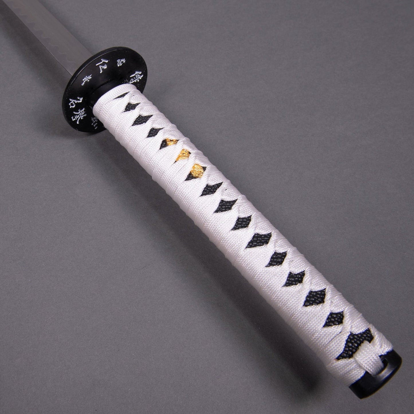 Black Katana Blue Purple Dragon Samurai Metal Katana Sword