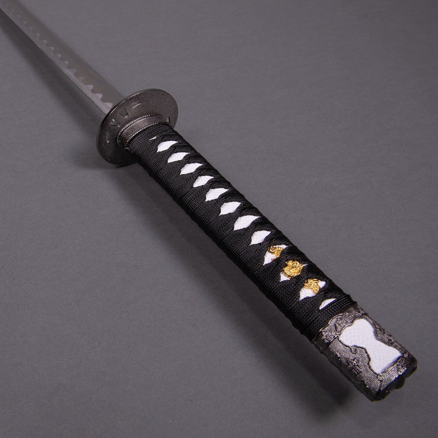 Kill Bill Bride Straight Metal Katana Sword With Stand