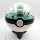 Pokemon Bulbasaur Light Up LED Crystal Terrarium Green/White Poke Ball Handmade