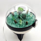 Pokemon Bulbasaur Light Up LED Crystal Terrarium Green/White Poke Ball Handmade