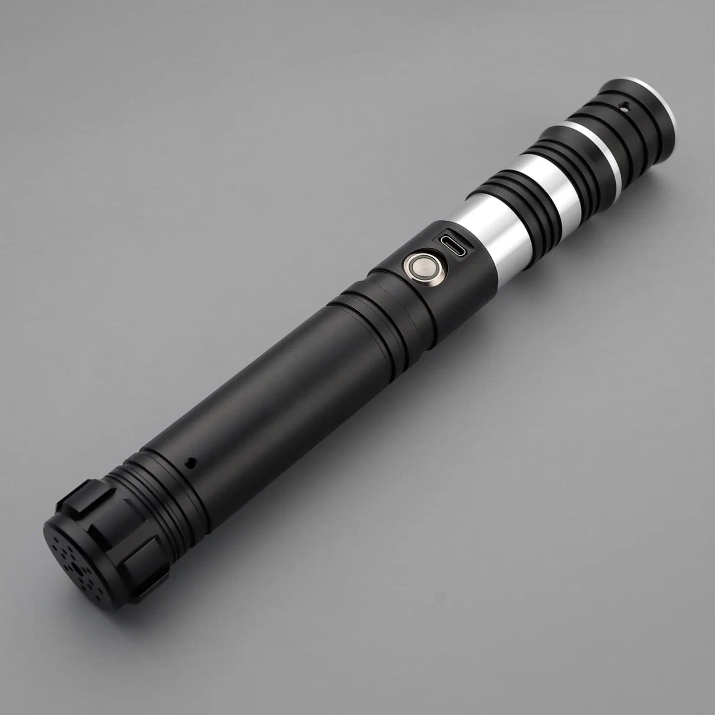 Star Wars No. C035 Black Baselit Combat Lightsaber RGB Replica (No 15 Base)