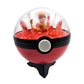 Pokemon Charmander Light Up LED Crystal Terrarium Red/Red Poke Ball Handmade