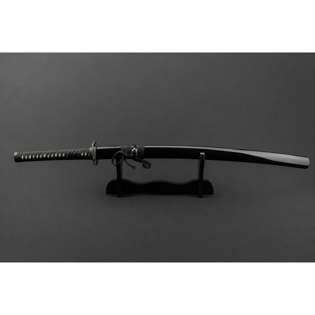 Warriors Demise Katana in 1095 Clay Tempered Folded Steel Metal Sword