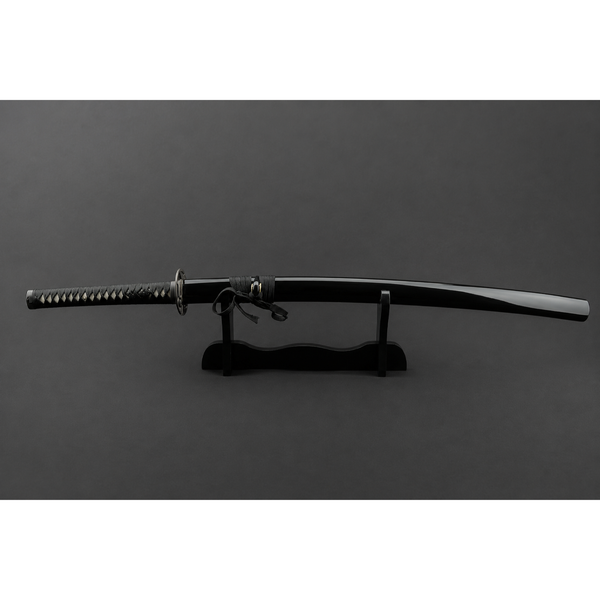 Warriors Demise Katana in 1095 Clay Tempered Folded Steel Metal Sword