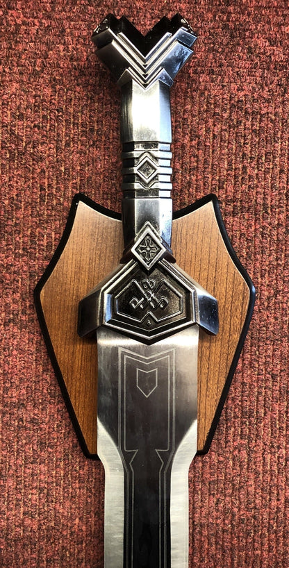 The Hobbit / Lord of The Rings Thorin's Dwarven Metal Sword