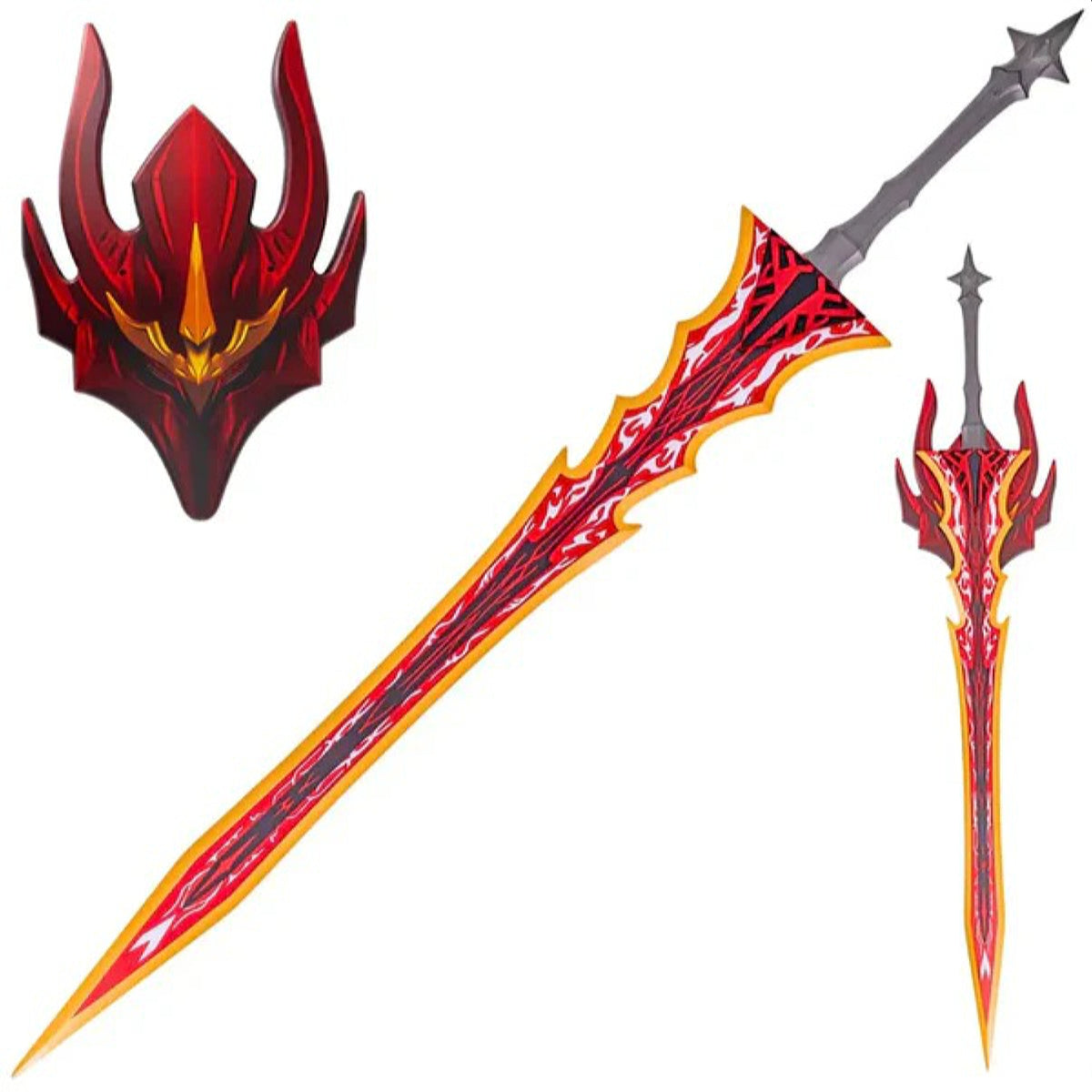 Solo Levelling Igris Blood-Red Knight Metal Greatsword