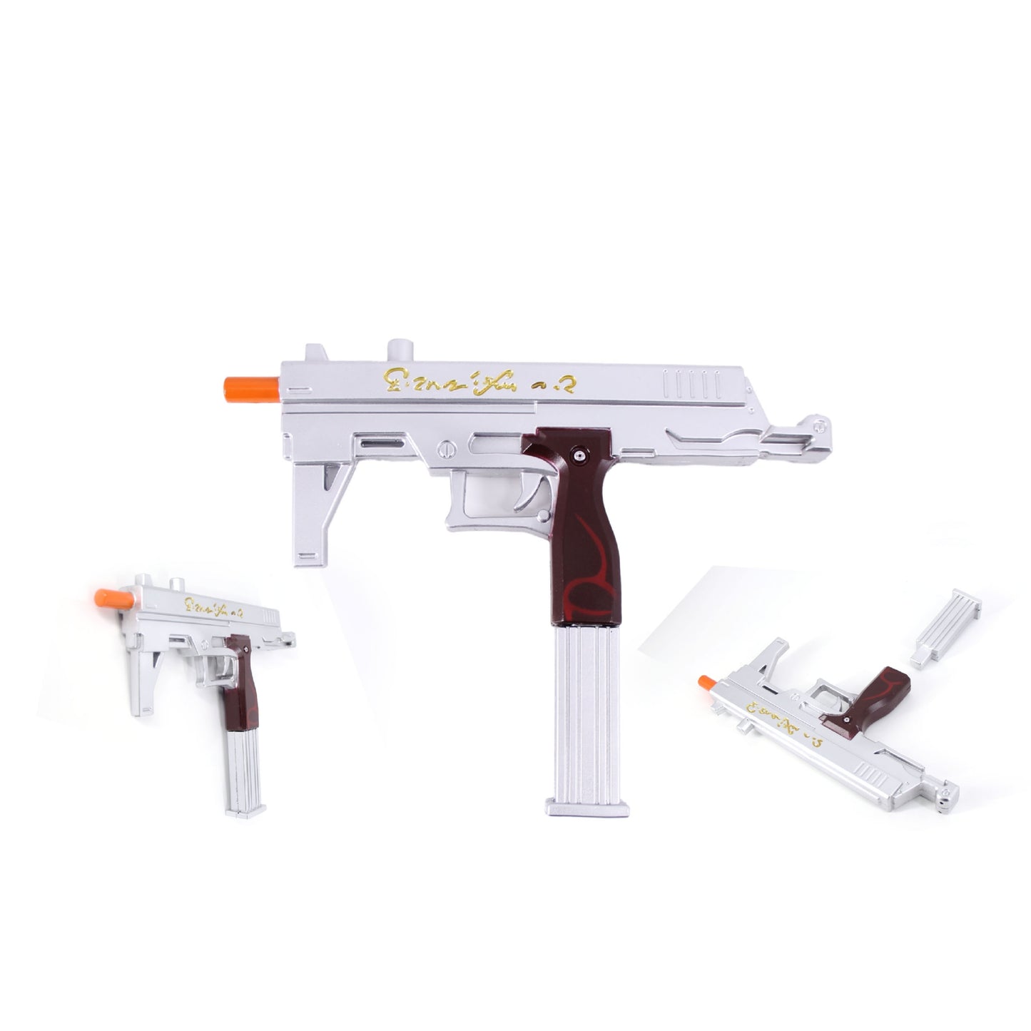 Honkai: Star Rail Kafka Machine Gun Silver PU Foam Cosplay Replica