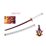 Demon Slayer Rengoku Metal Katana Sword