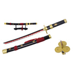 One Piece Zoro's Black Enma Mini Katana Sword