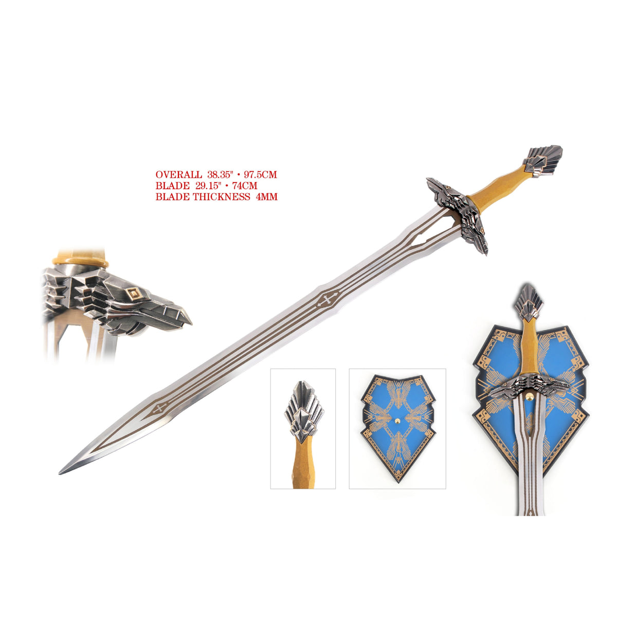 The Hobbit Regal Sword of Thorin Oakenshield Metal