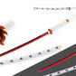 Demon Slayer Rengoku LED Light Up Sword 40 Inch Wood & Plastic Cosplay Prop Replica