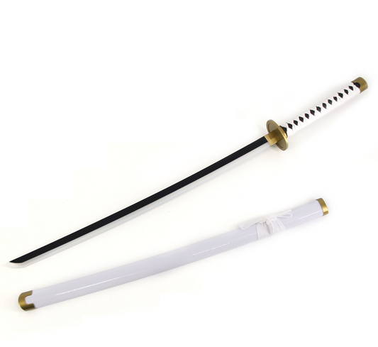 One Piece Wado LED Light Up Sword USB C Rechargable 40 Inch Wood & Plastic Cosplay Prop Replica