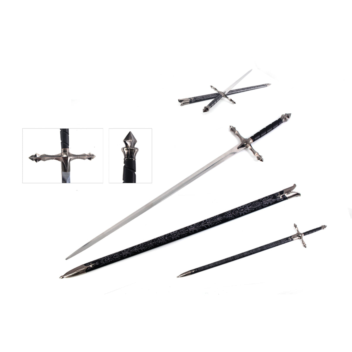 Castlevania Alucard's Black Heirloom Metal Sword