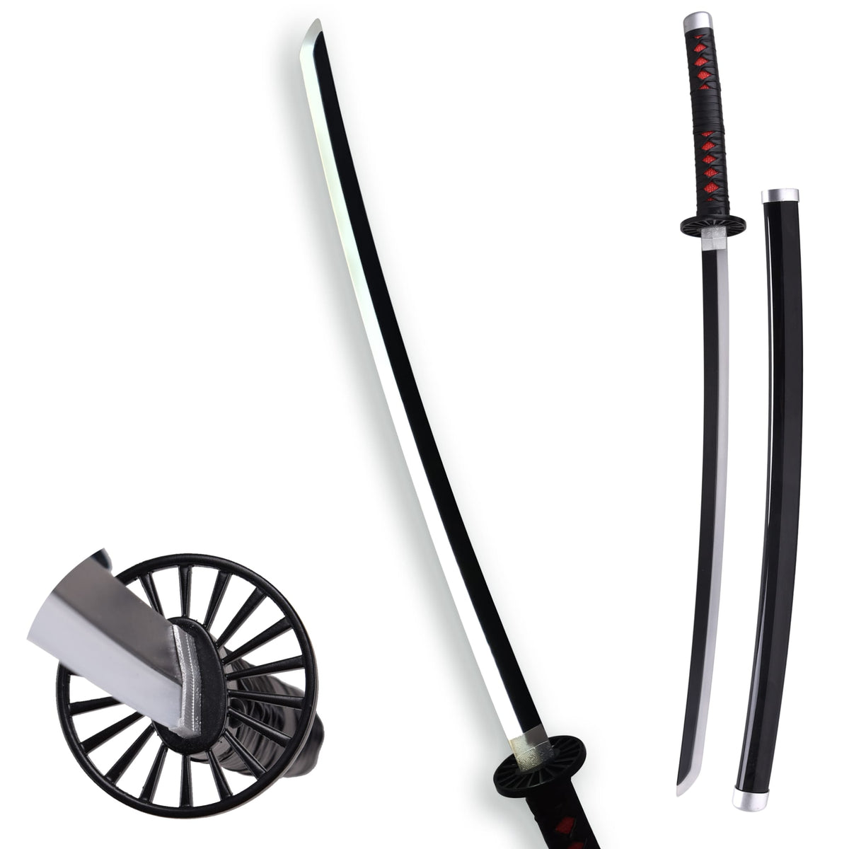 Demon Slayer Tanjiro Kamado Metal Katana LED Sword