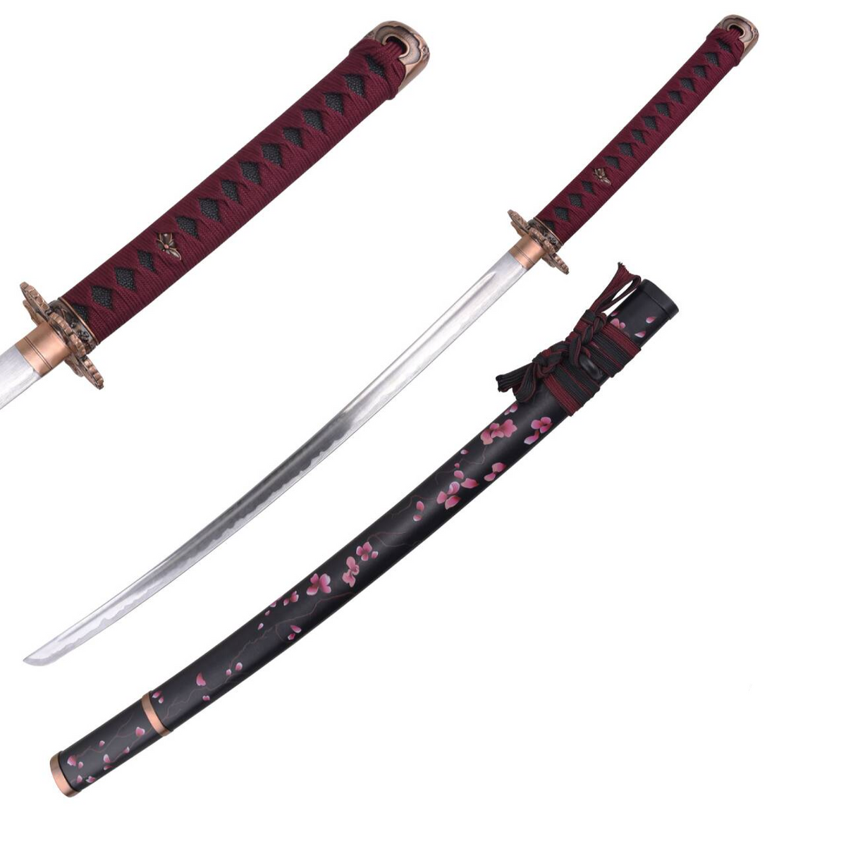 Ghost Of Yotei Sakura In Moonlight Metal Katana