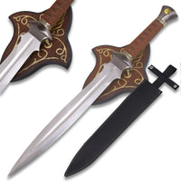 Lord of the Rings Samwise Gamgee Metal Sword With Sheath & Plaque