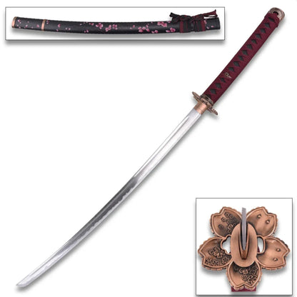 Ghost Of Yotei Sakura In Moonlight Metal Katana