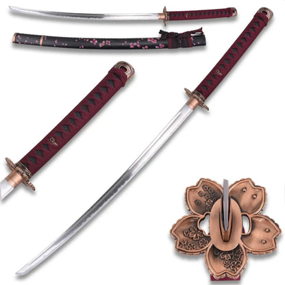 Ghost Of Yotei Sakura In Moonlight Metal Katana