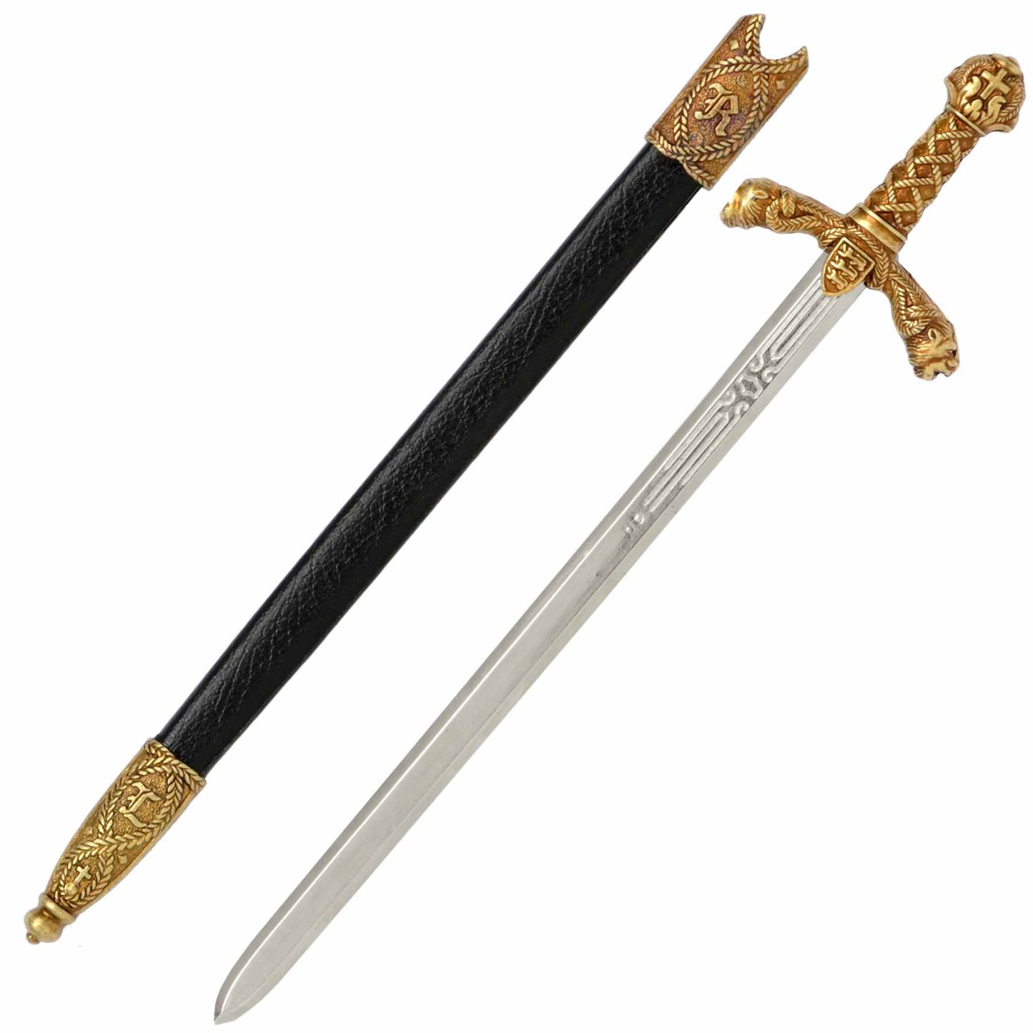 Claymore Sword Letter Opener with Scabbard Denix Replica G3047F