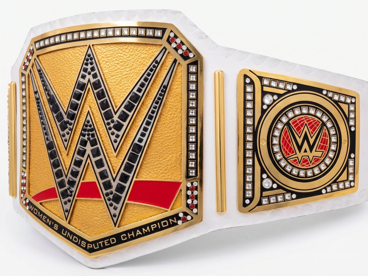 WWE Women's Undisputed Wrestling Championship Replica Title Wrestling Belt 6MM Diecast Plate