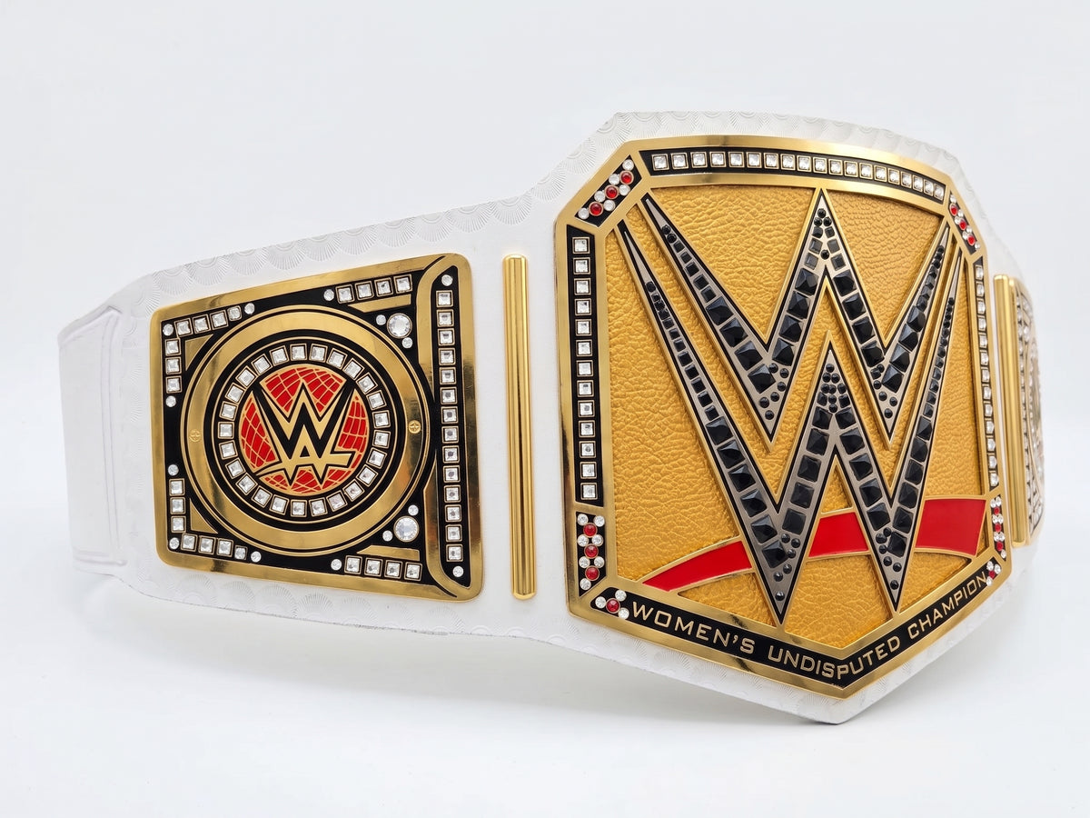 WWE Women's Undisputed Wrestling Championship Replica Title Wrestling Belt 6MM Diecast Plate