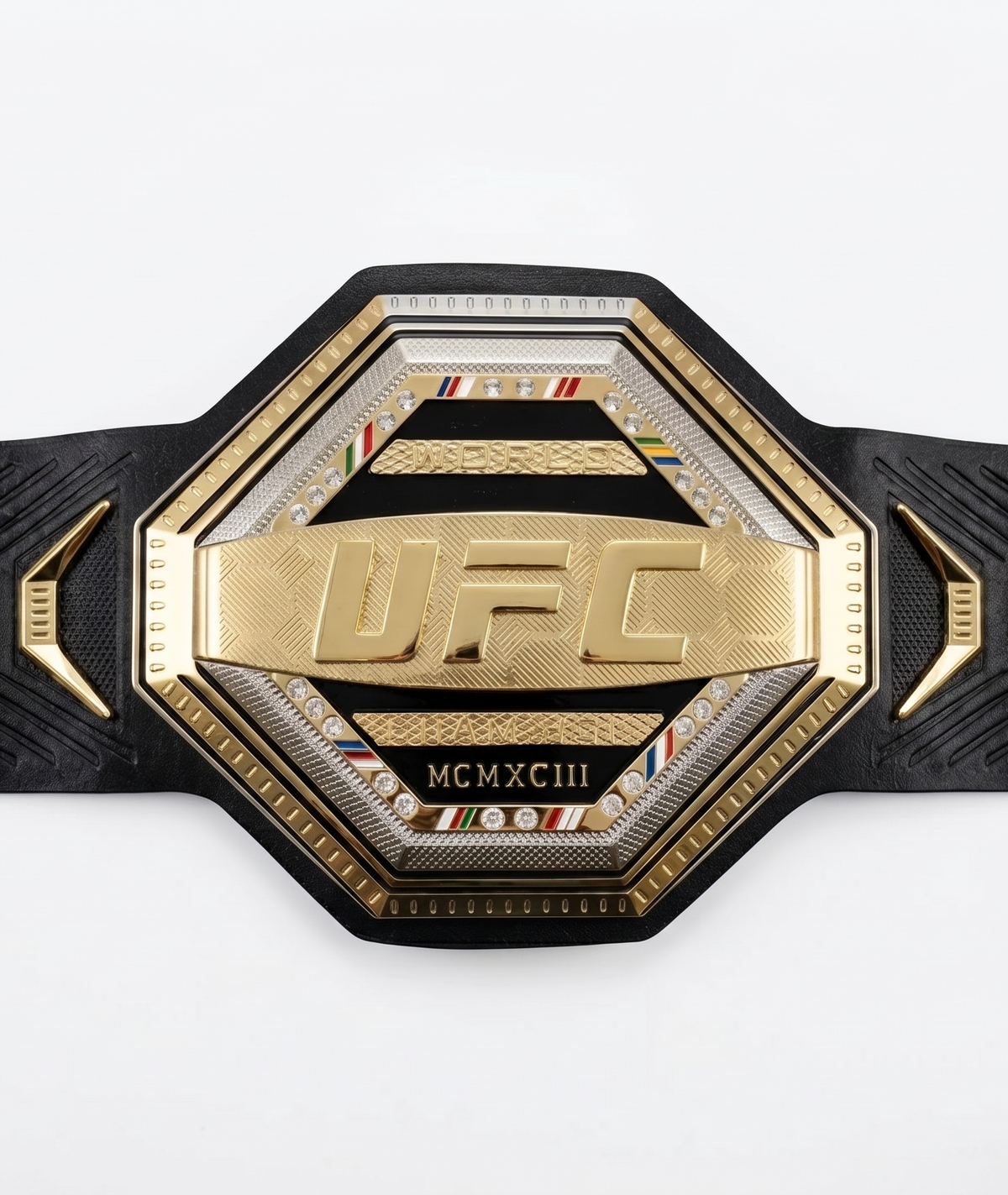 UFC Legacy World Championship Heavyweight Fighting Belt 6MM Plate